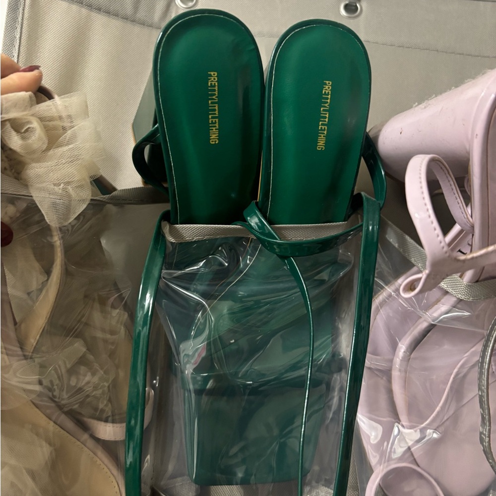 Green heels